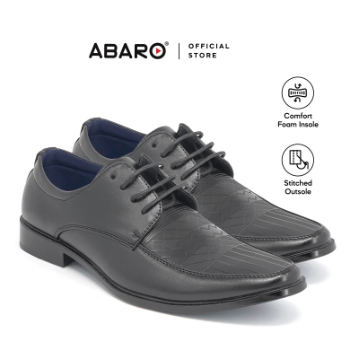 Black PVC Leather Formal Shoes Men FMA739J2 Black PVC Leather Formal Shoes Men FMA739J2